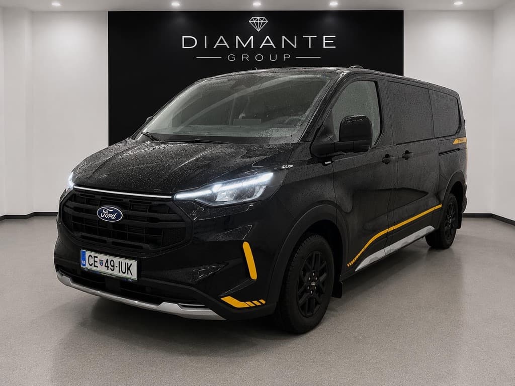 Ford Transit Custom 4x4 + priklop